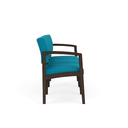 Lesro 3 Seat Tandem Seating W/ No Center Arms, 65 in W 26 in L 31.5 in H, Lenox Series LW3101